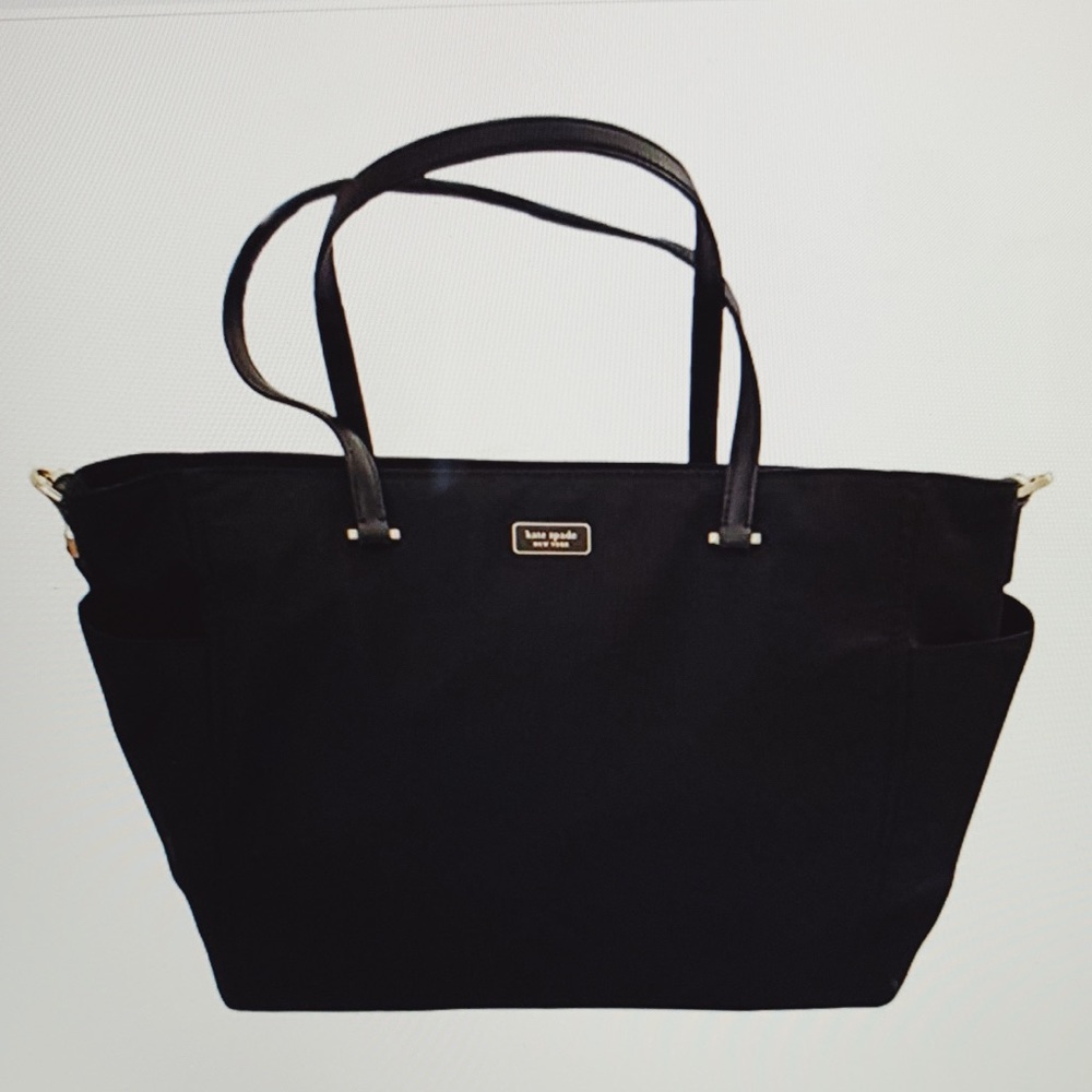 Kate Spade New York Dawn Baby Diaper Bag (Black)
